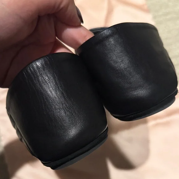 Fendi Black Embossed Women’s Loafers - Picture 4 of 5